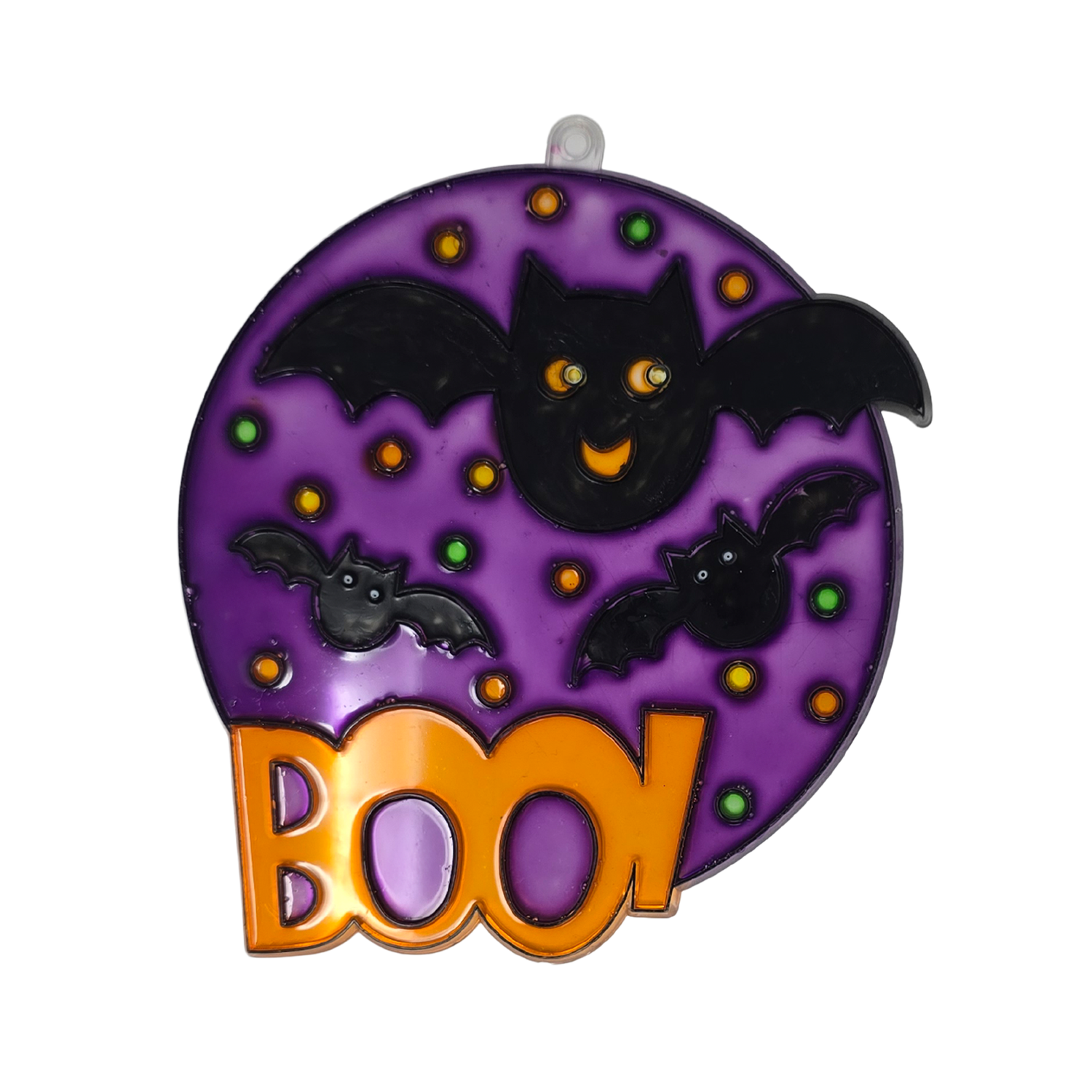 Suncatcher  -  Boo  -  Pack of 5 with Suction Hooks