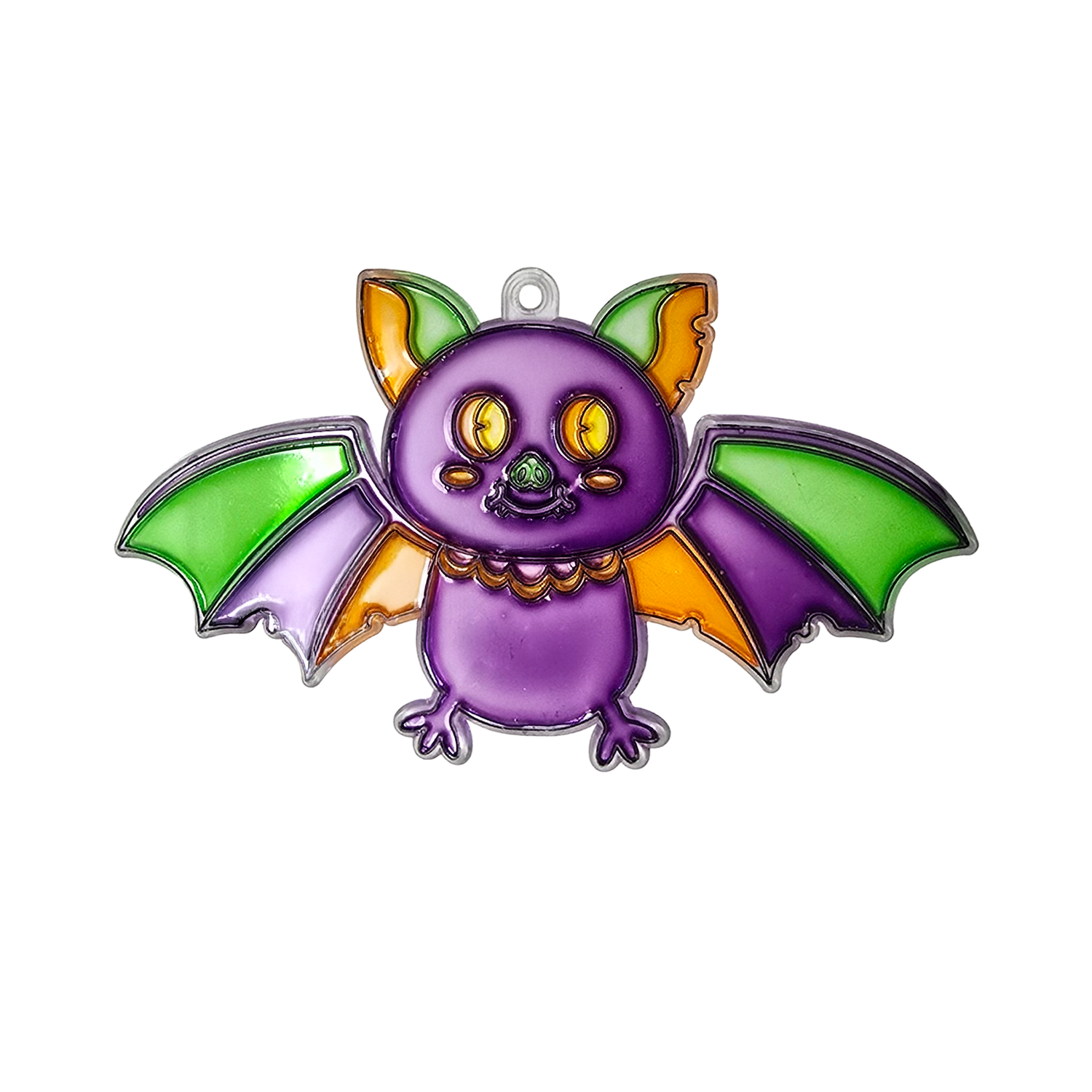 Suncatcher  -  Bat   -   Pack of 5 with Suction Hooks