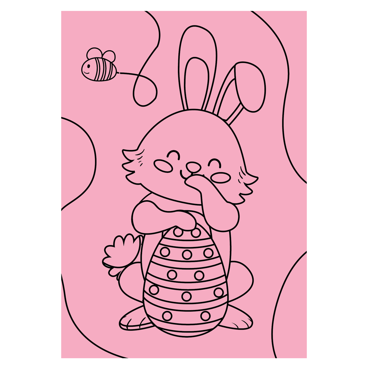 Bunny & Bee - A4 Sand Art - Pack of 10