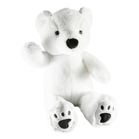 Heartbeat Stuffed Bear - Perry the Polar Bear
