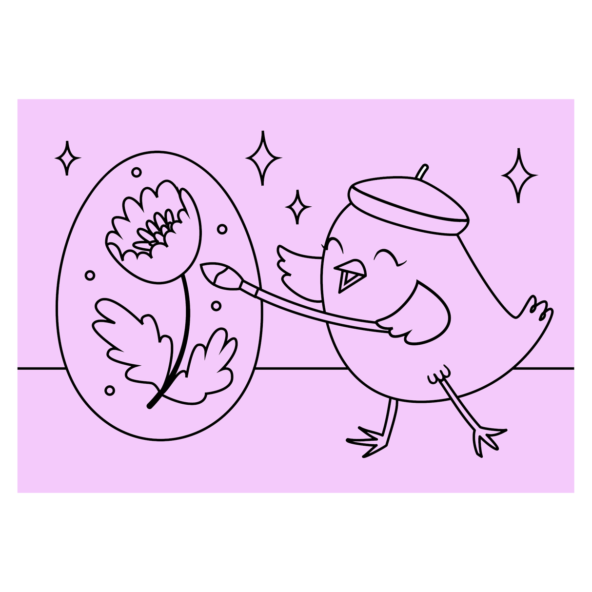 Egg Painting - A4 Sand Art - Pack of 10