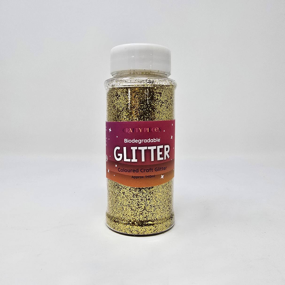 Bio Degradable Glitter 140g - Gold
