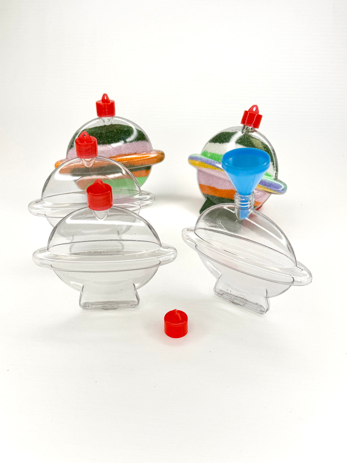Planets Sand Art Bottles (x5)