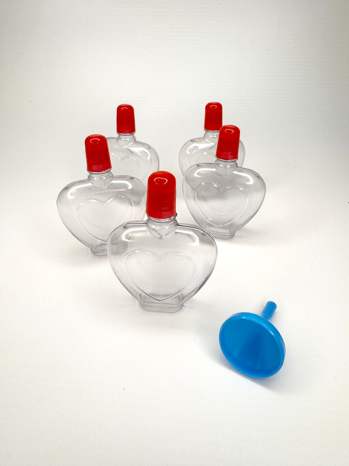 Heart Sand Art Bottles (x5)