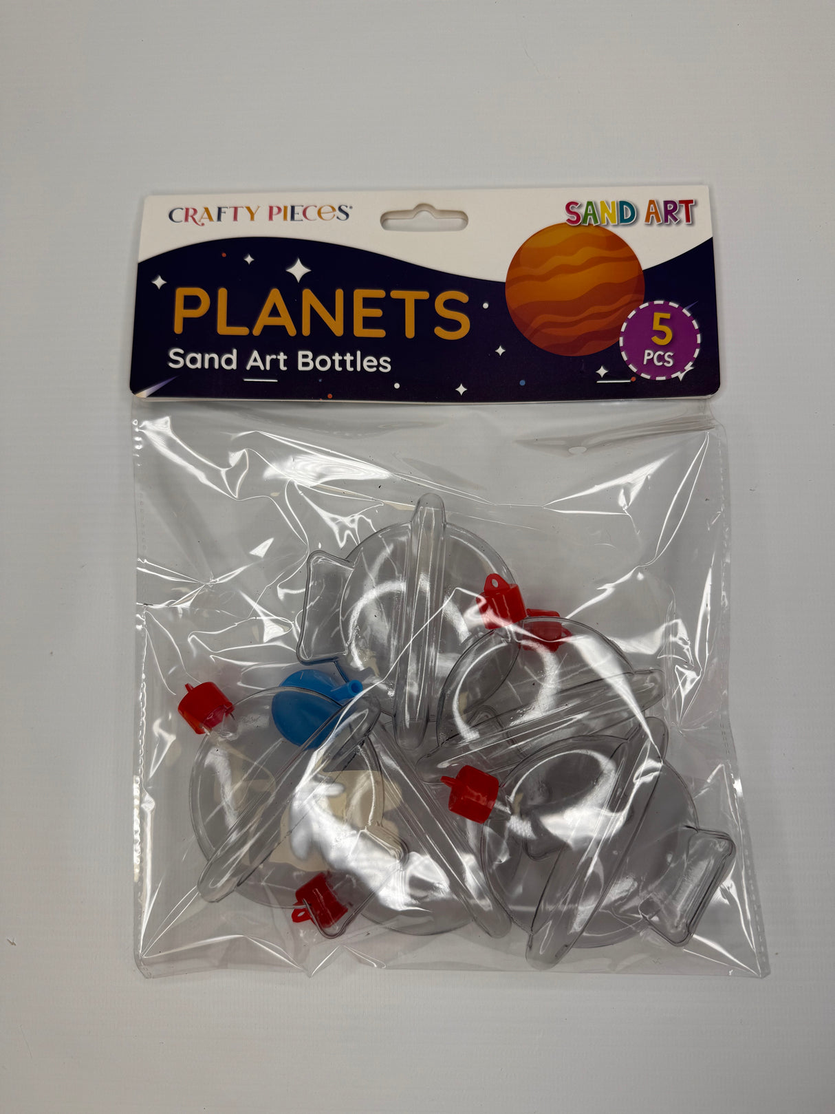 Planets Sand Art Bottles (x5)