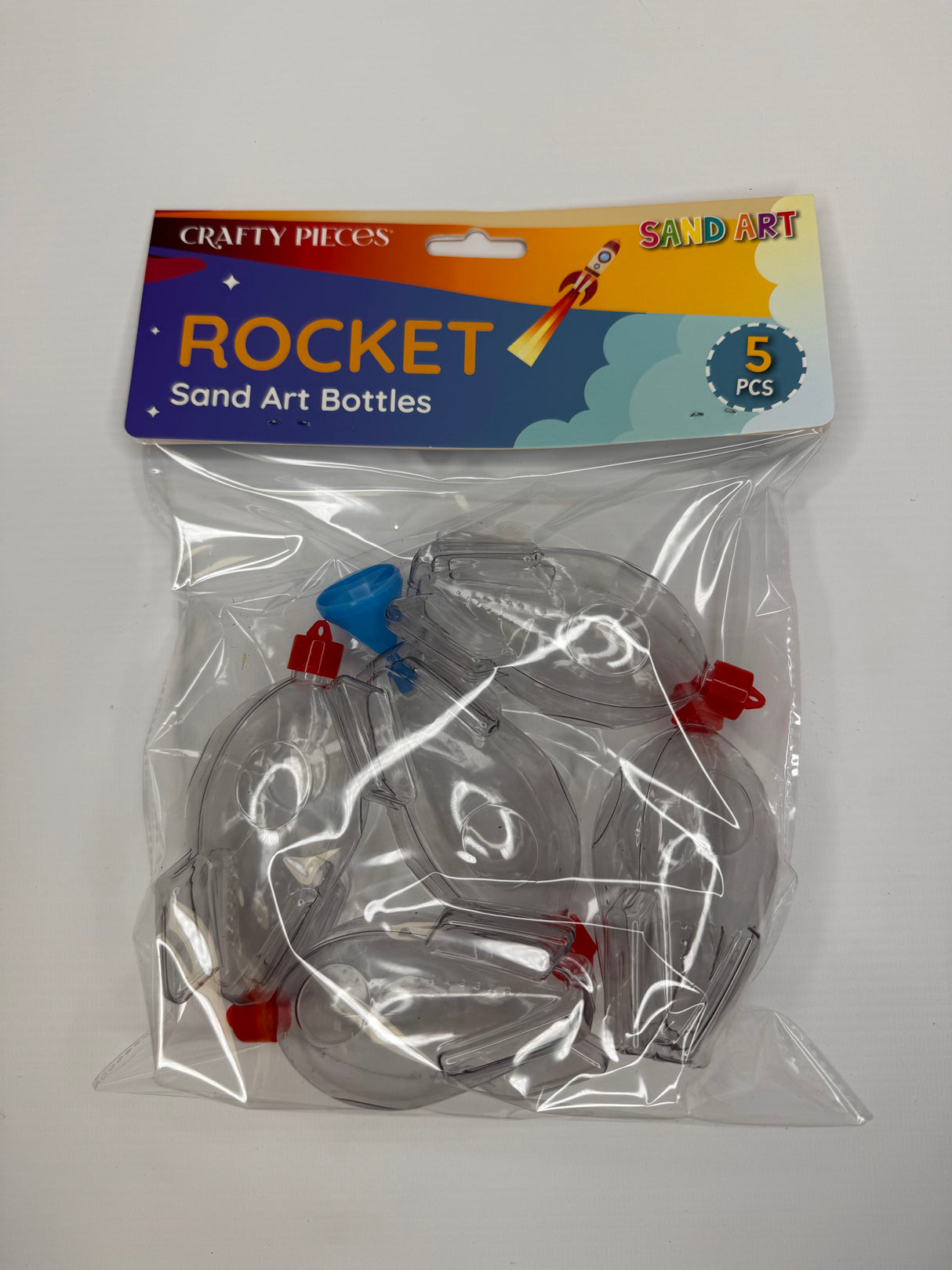 Rocket Sand Art Bottles (x5)