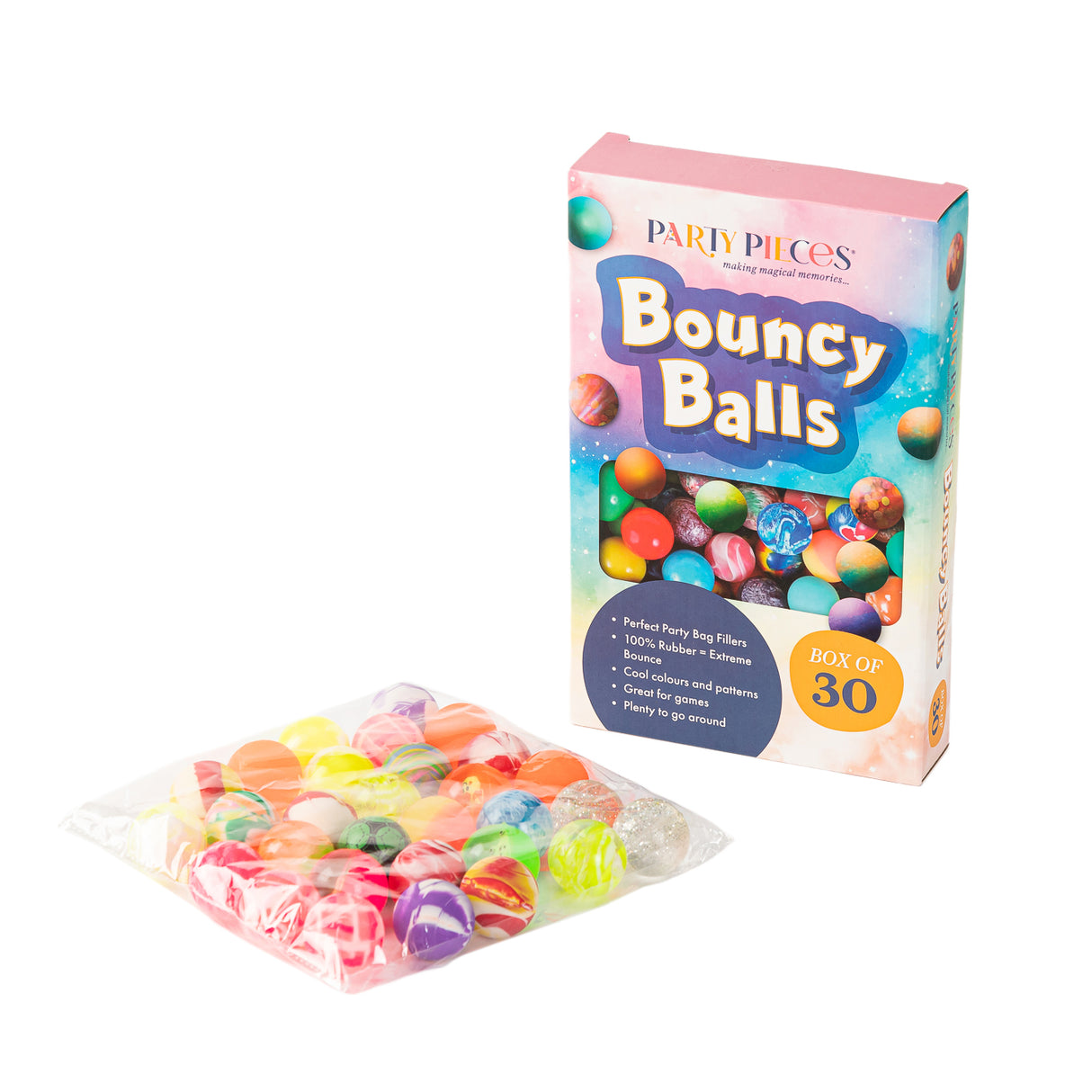 Bouncy Ball Box of 30