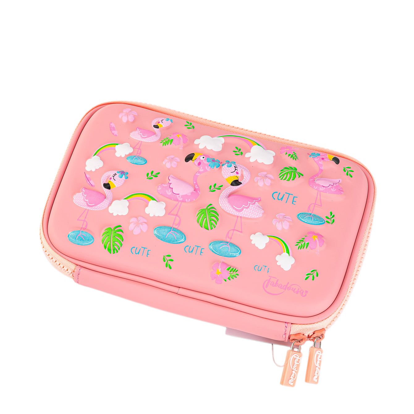 Pink Flamingo Hardtop Pencil Case