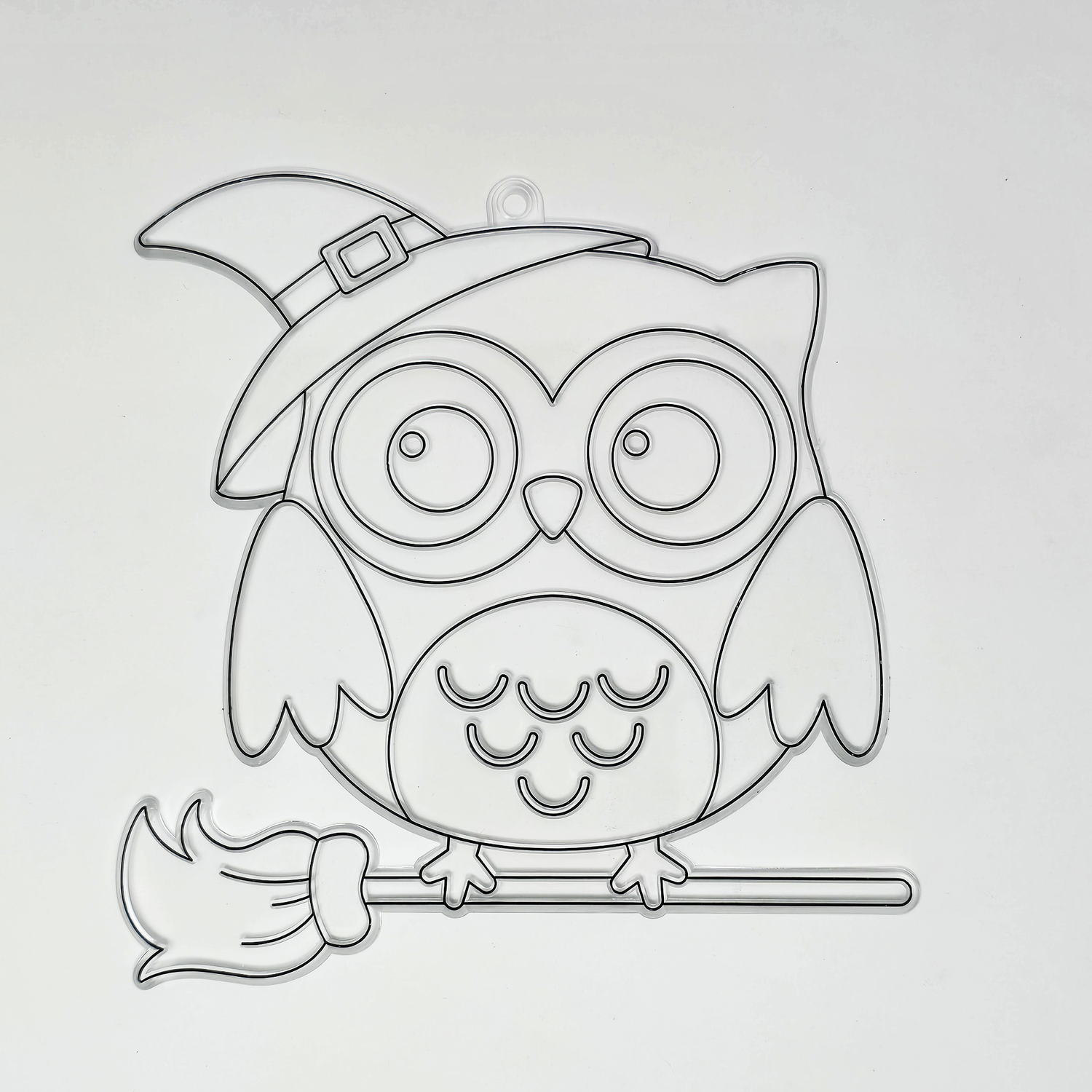 Suncatcher  -  Wise Owl  -  Pack of 5 with Suction Hooks