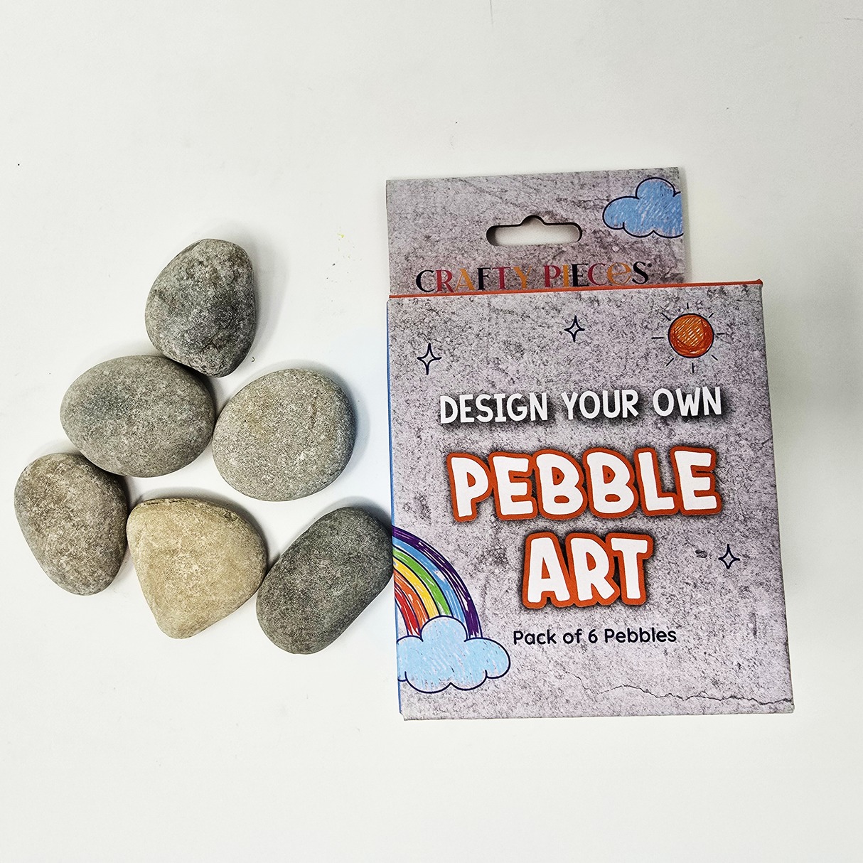 Pebbles Pack of 6