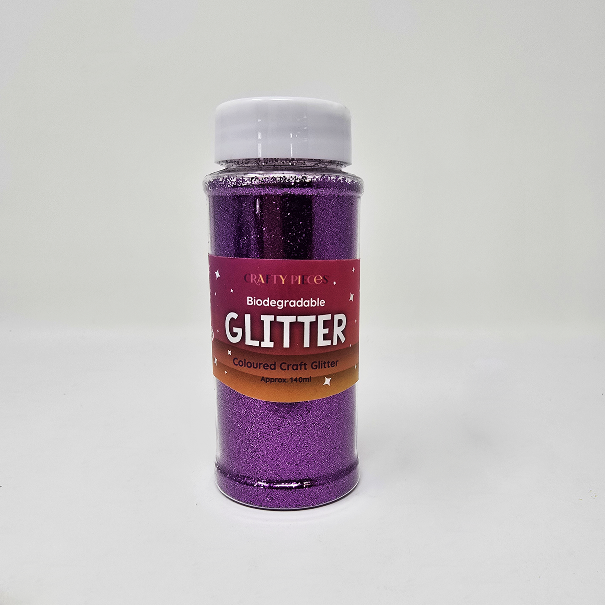 Bio Degradable Glitter 140g - Purple