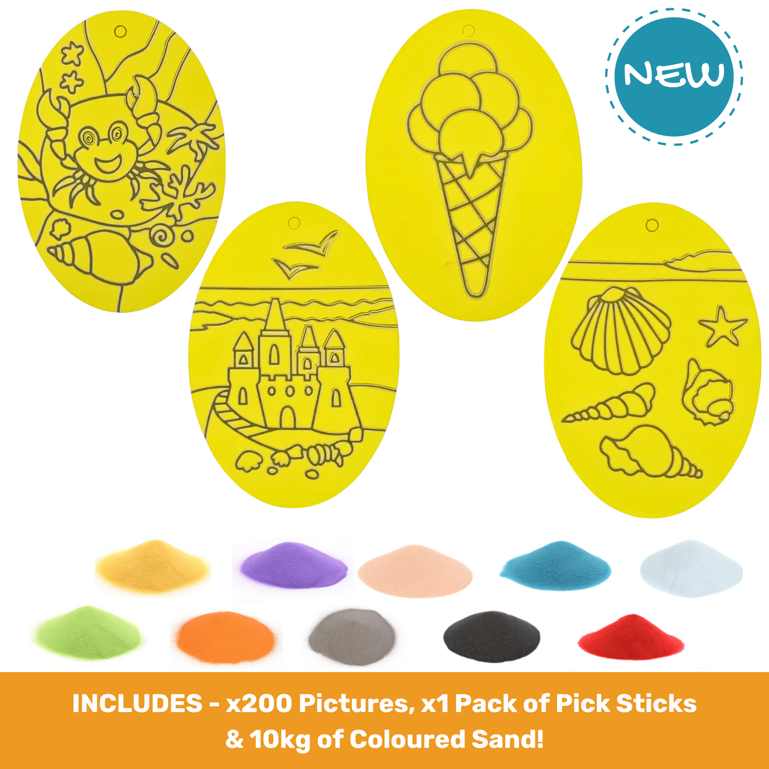 Seaside Sand Art Bundle