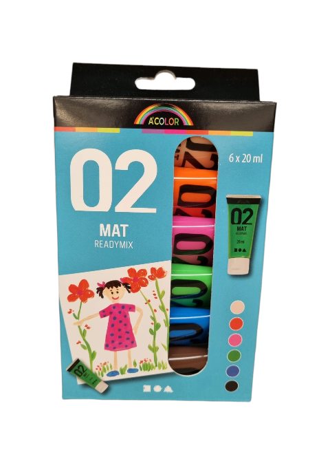 Matt Ready Mix Paint x 1 Pack