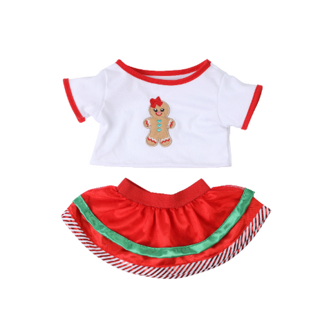 Gingerbread Top & Skirt