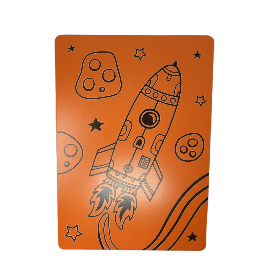 Spaceship A4 Sand Art - Pack of 10