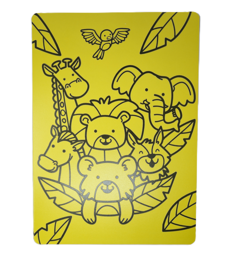 Jungle Animals A4 Sand Art - Pack of 10