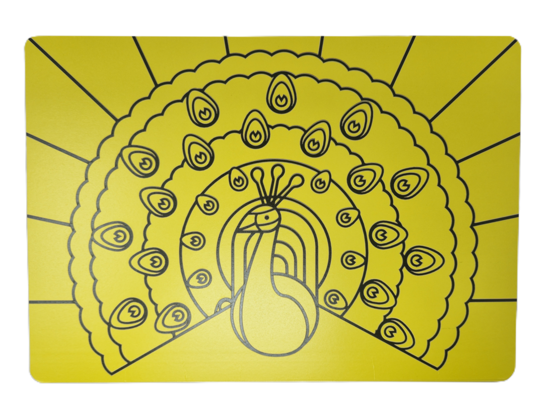 Proud Peacock A4 Sand Art - Pack of 10