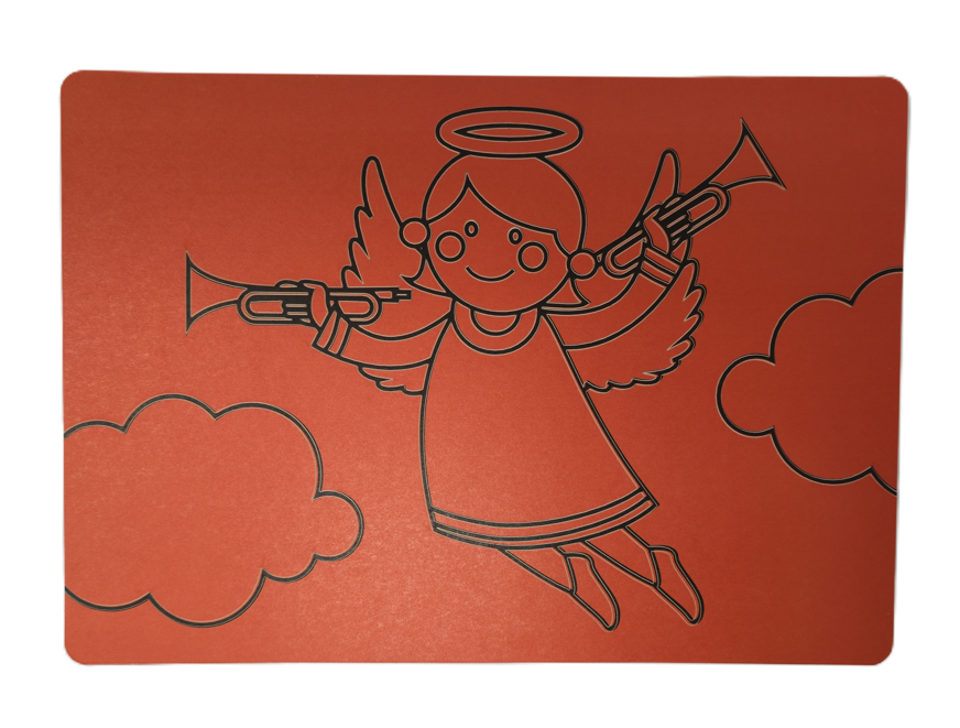 Angel A4 Sand Art Picture - Pack of 10