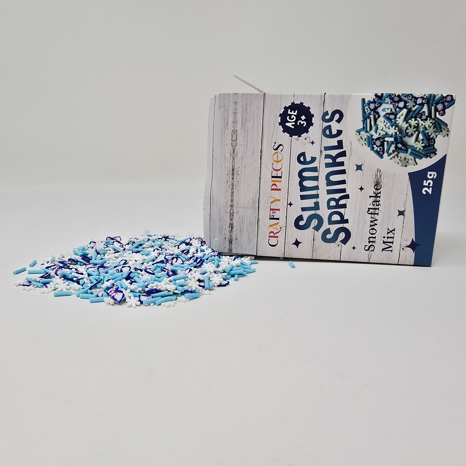 Slime Sprinkles Snowflake  Mix