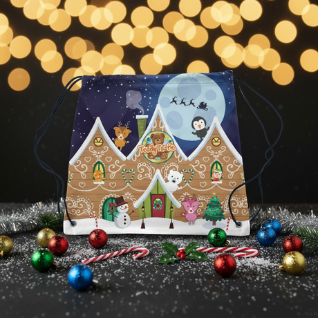 Drawstring Bag - Christmas