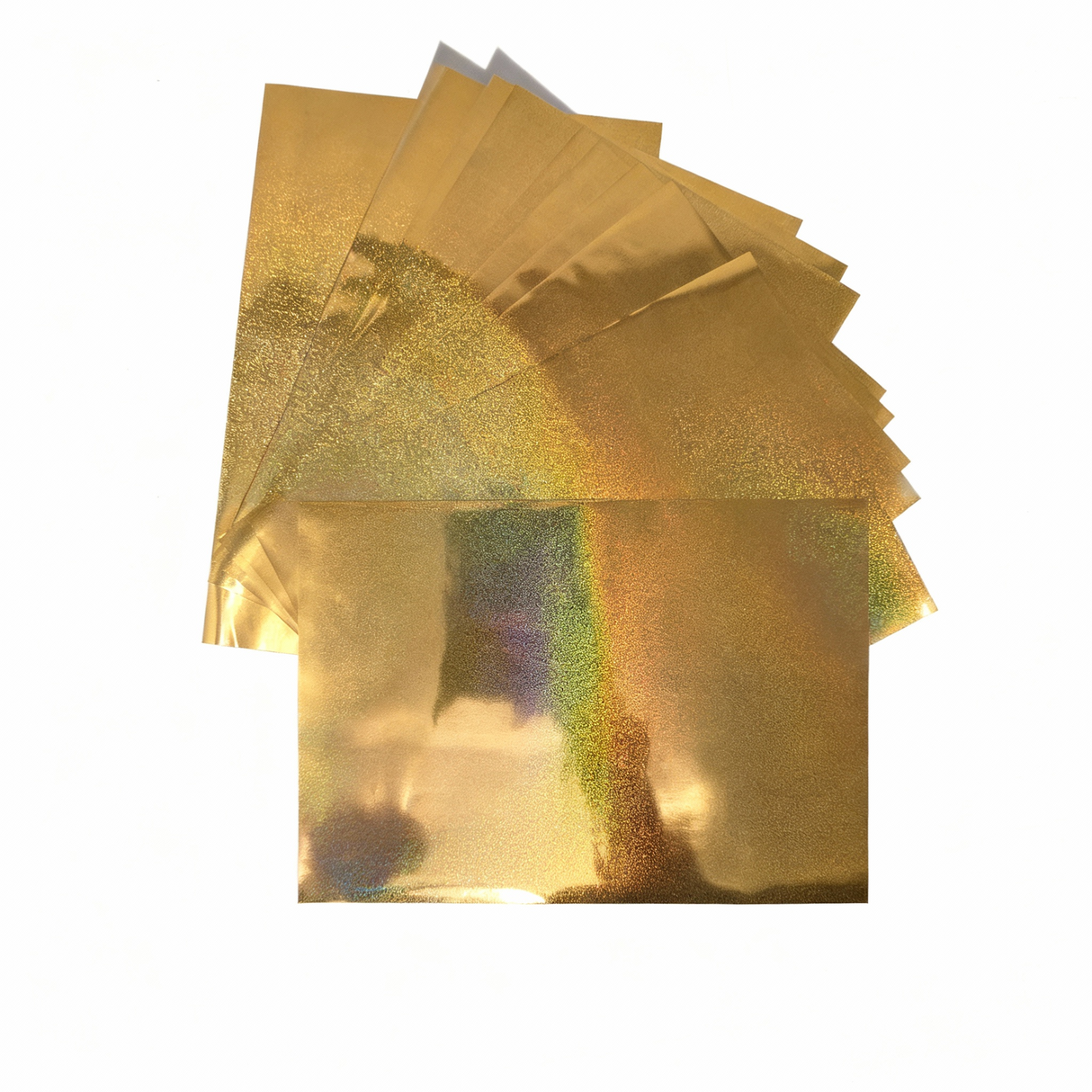 Metallic Foil - Gold - Pack of 10 A5 Sheets
