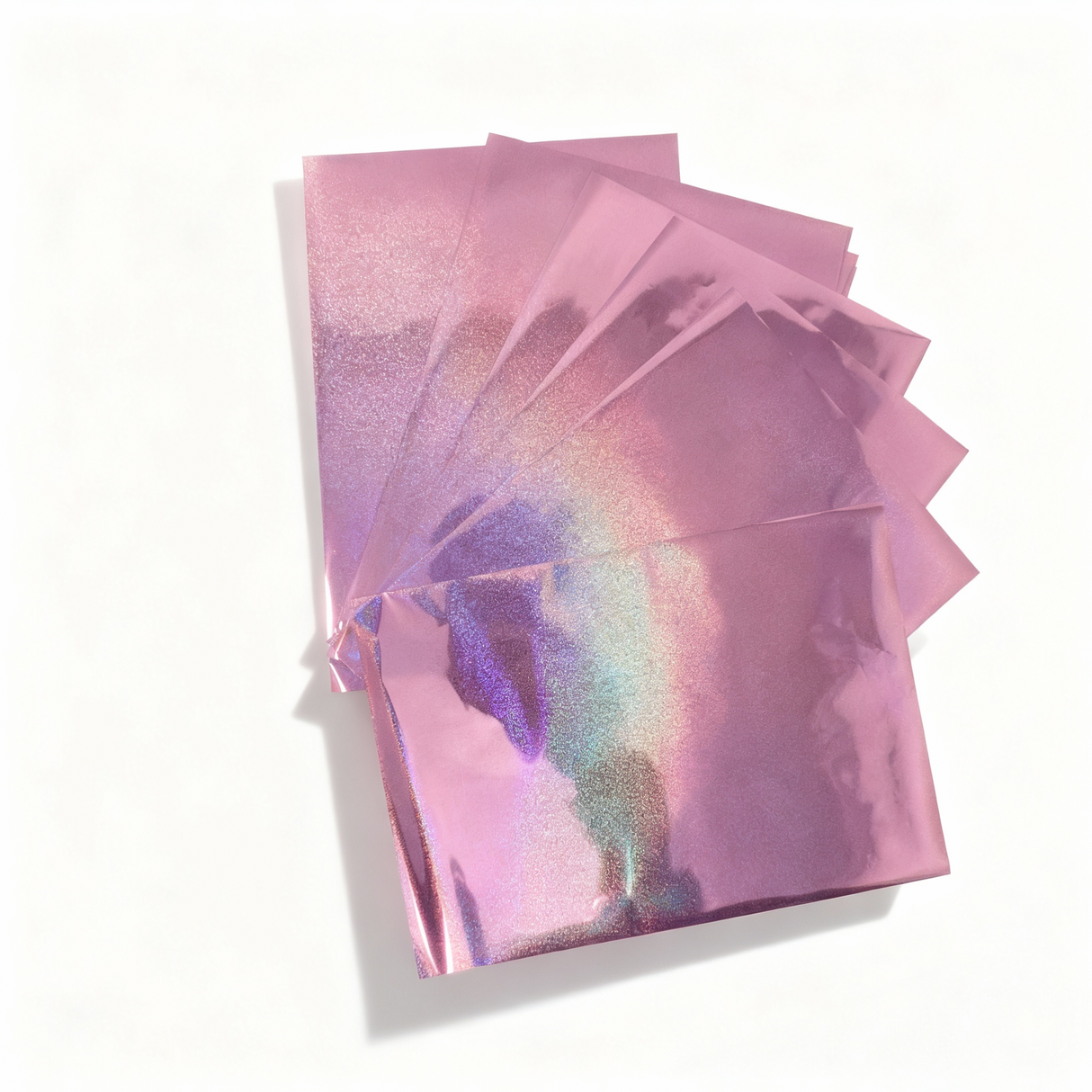 Metallic Foil - Bright Pink - Pack of 10 A5 Sheets