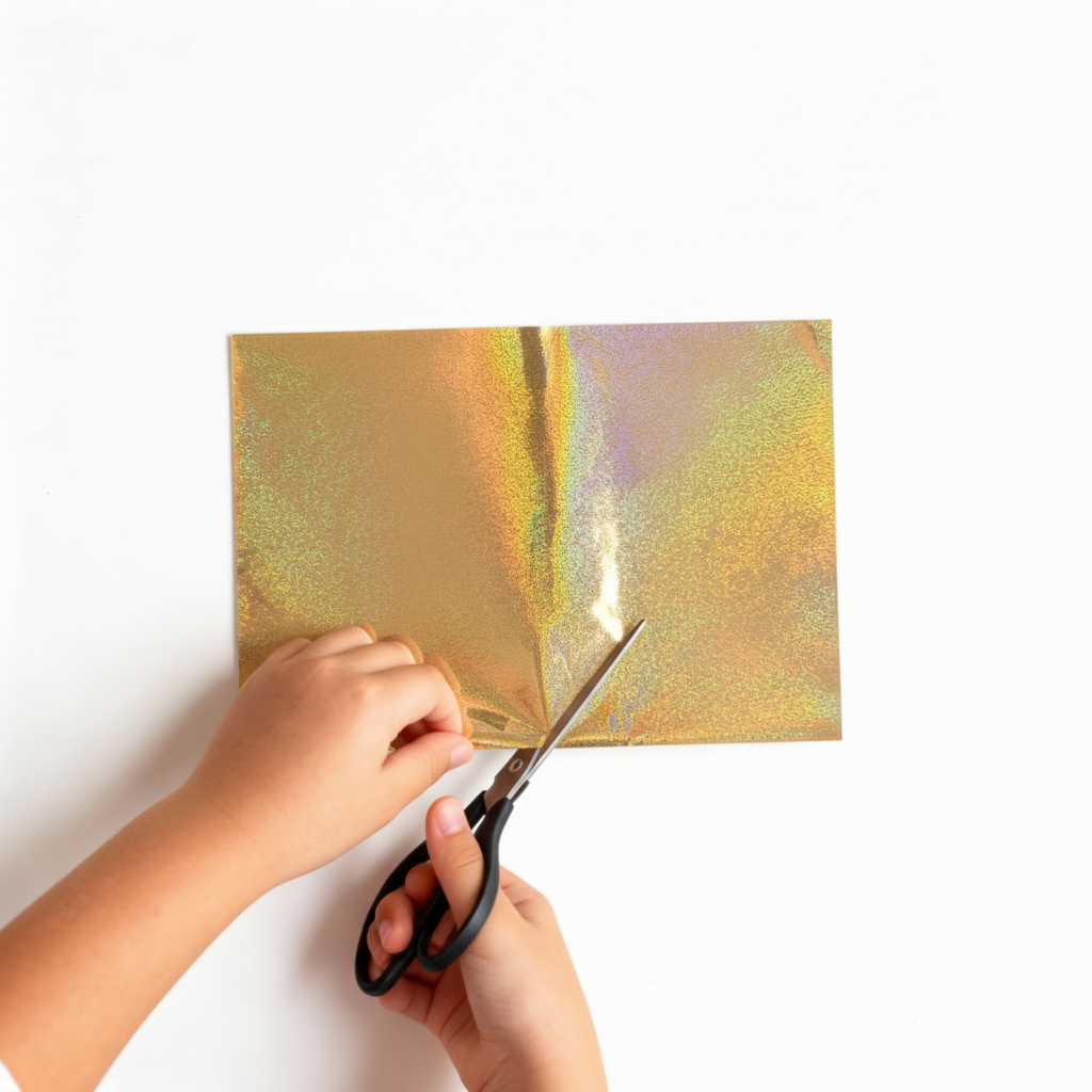 Metallic Foil - Gold - Pack of 10 A5 Sheets