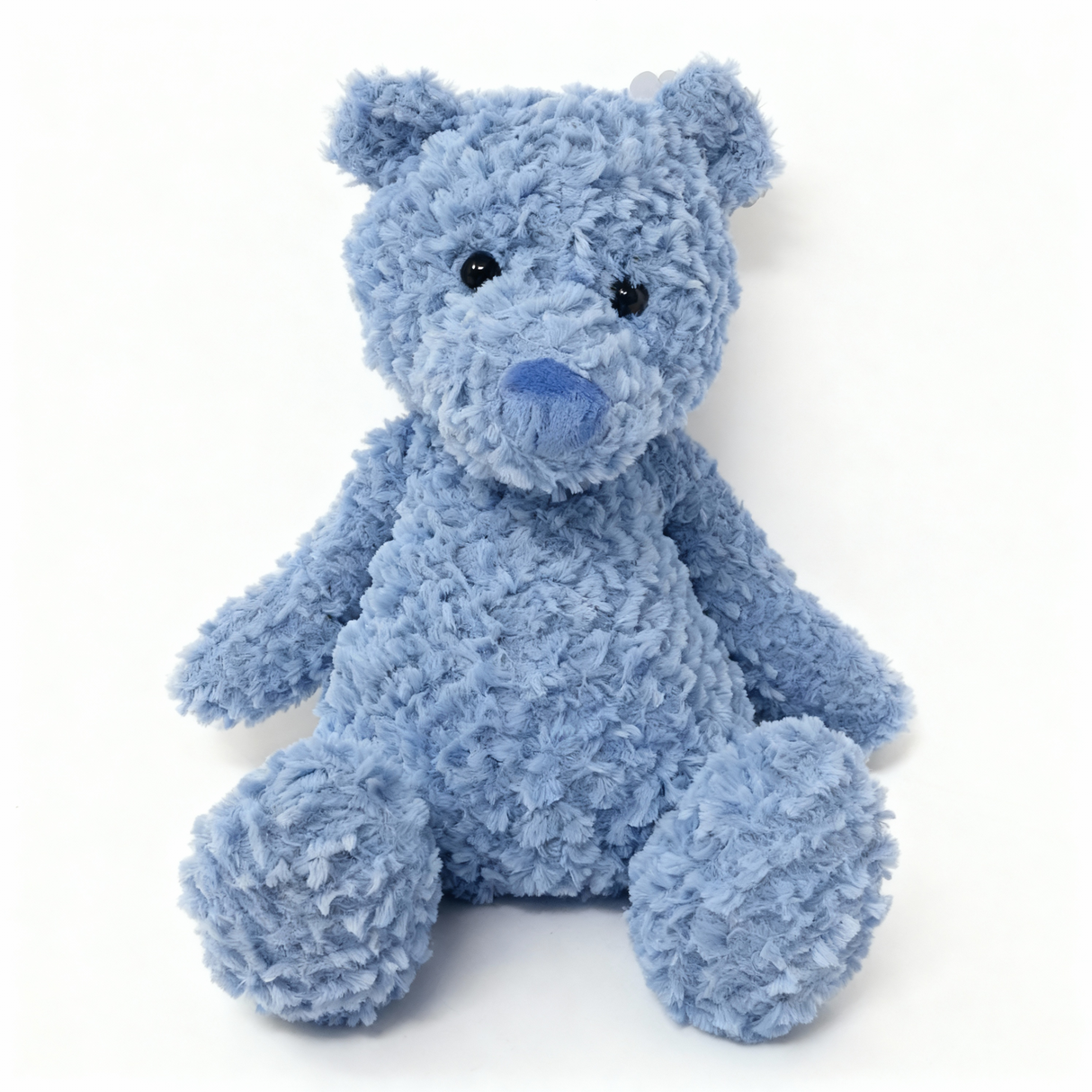 Heartbeat Stuffed Bear Flopsy Blue Teddy (16"")