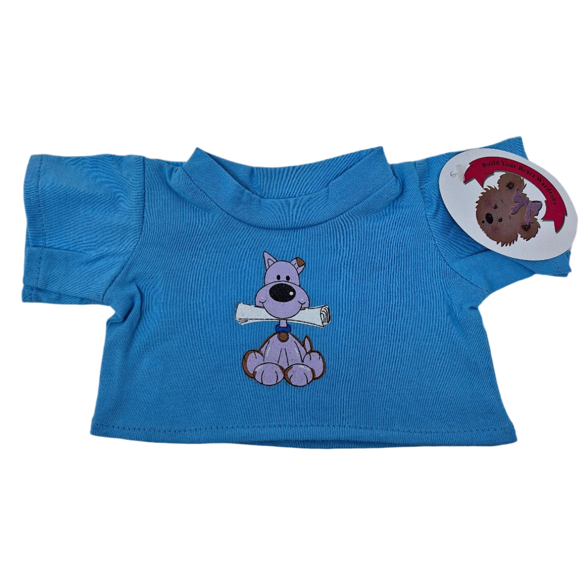 Blue Puppy Dog T-Shirt for Teddy Bears