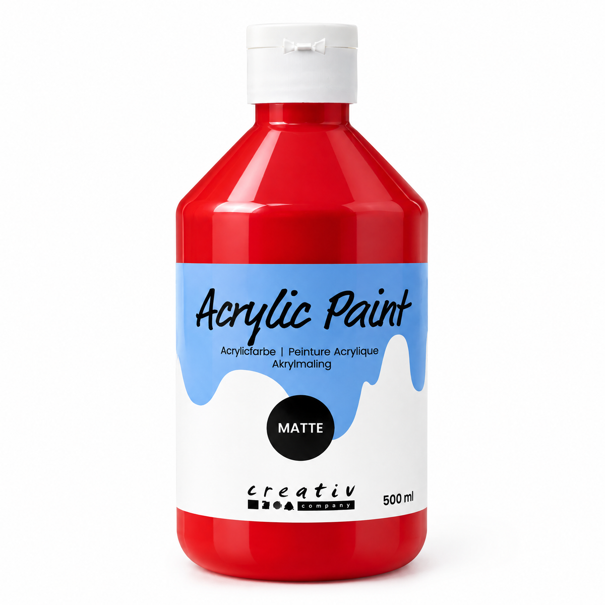 Red Acrylic Paint (500ml)