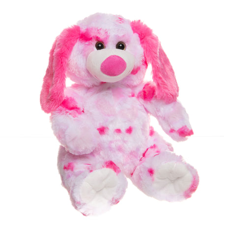 Heartbeat Stuffed Bear - Pinky the Dog