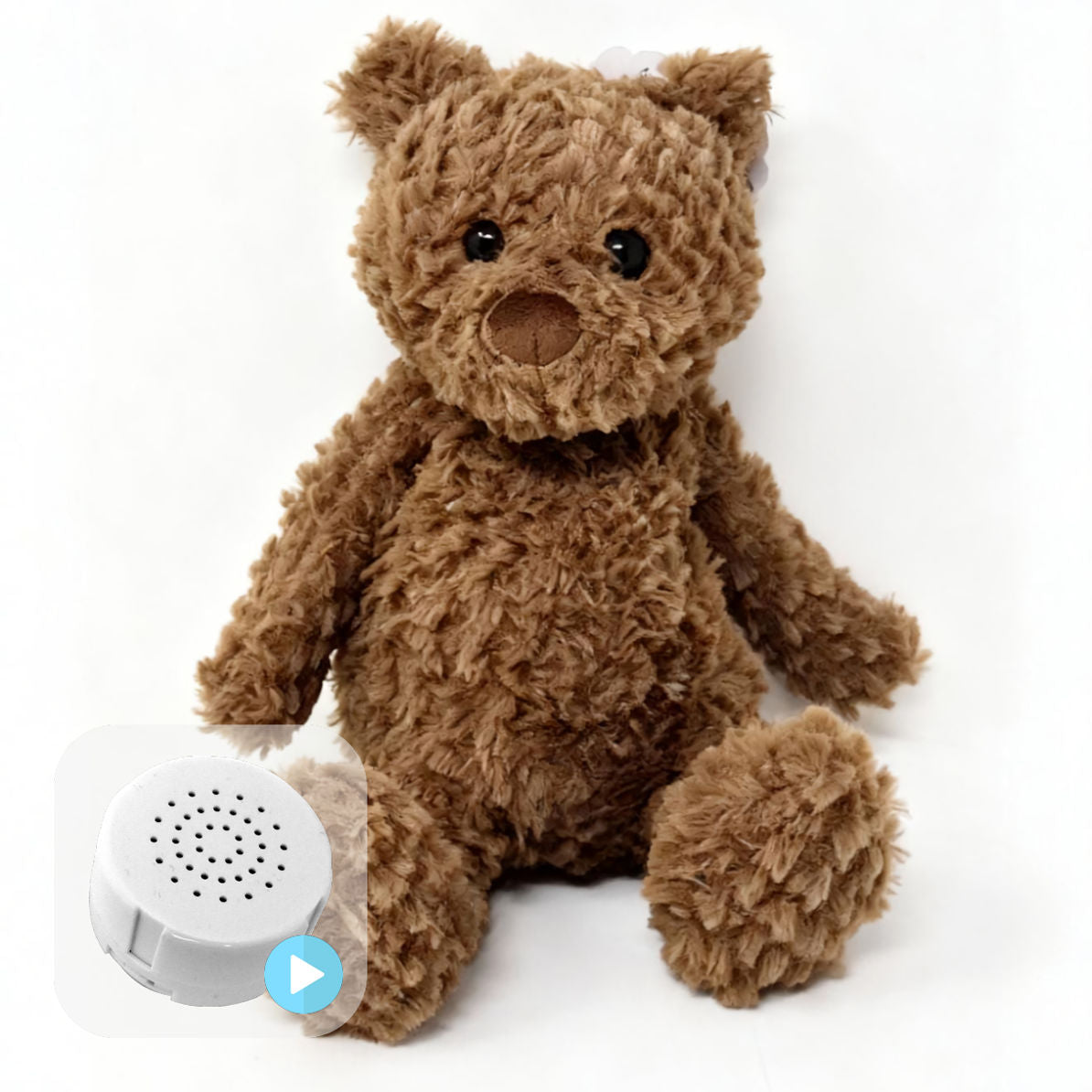 Flopsy Teddy 10" Baby Heartbeat Bear