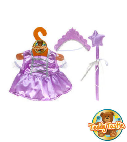 Shimmer Fairy Dress with Butterfly Wand