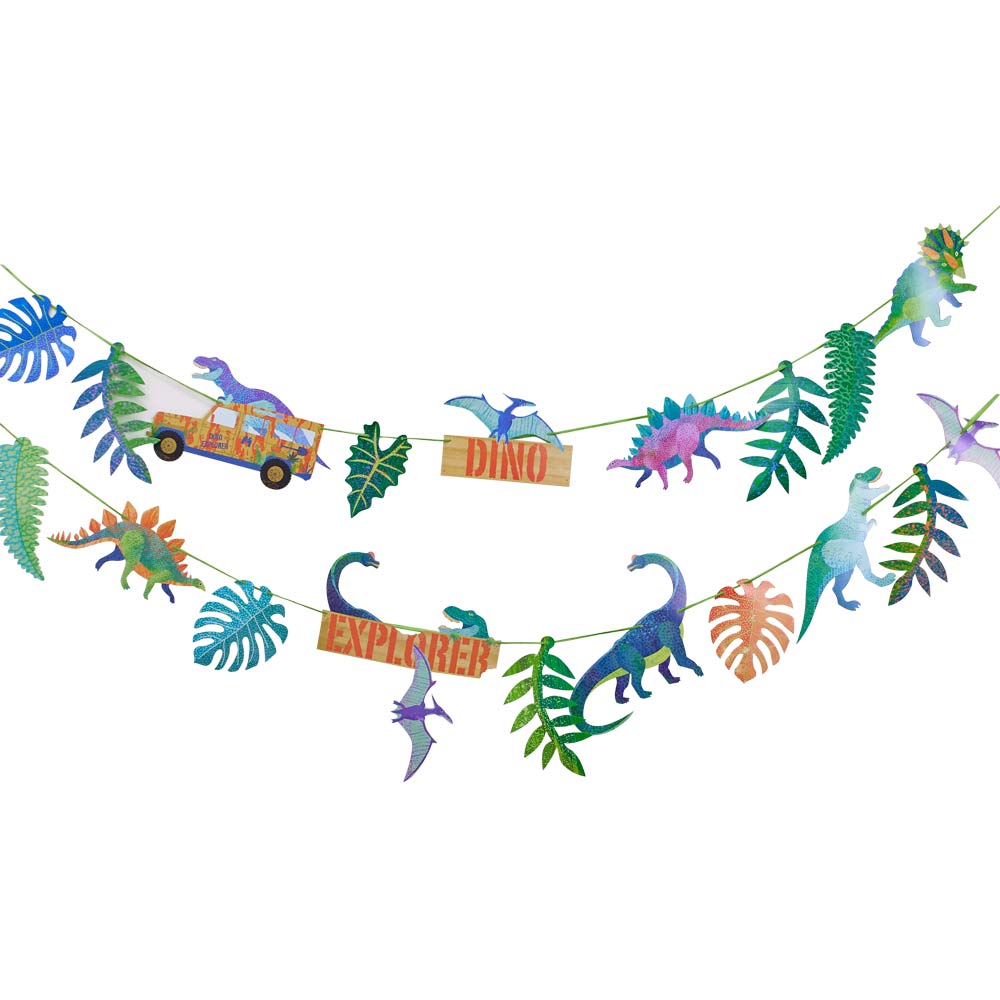 Dino Explorer Party Garlands (x2)