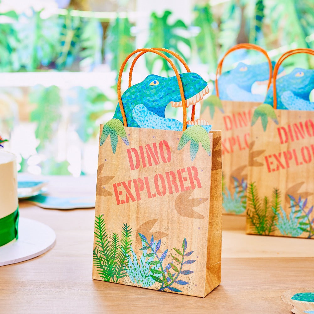 Dino Explorer Treat Bags (x6)