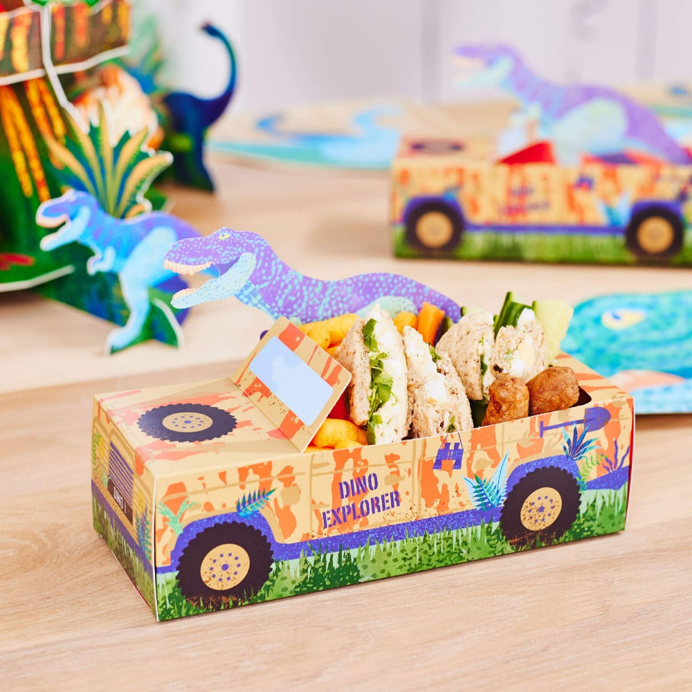 Dino Explorer Food Trays (x4)