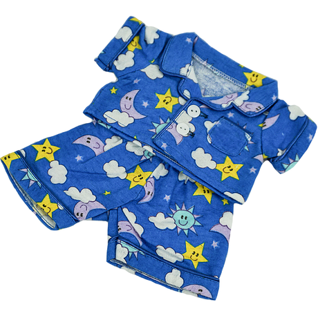 Blue PJ's 8" Outfit