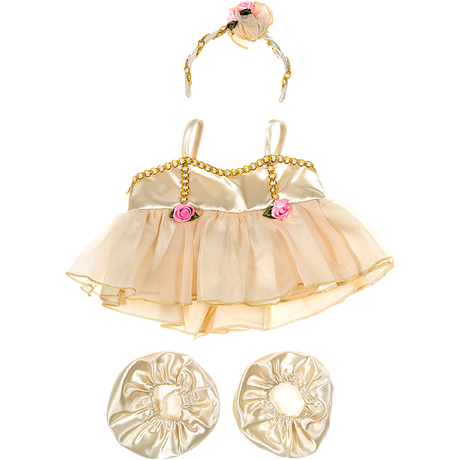 Golden Ballerina 16" Outfit
