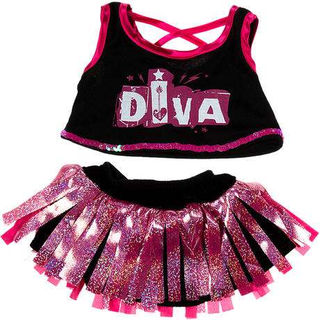 Diva Girl 16" Teddy Bear Clothes