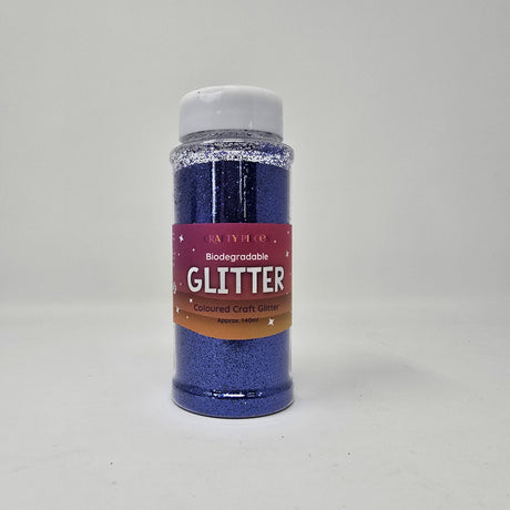 Bio Degradable Glitter 140g - Blue