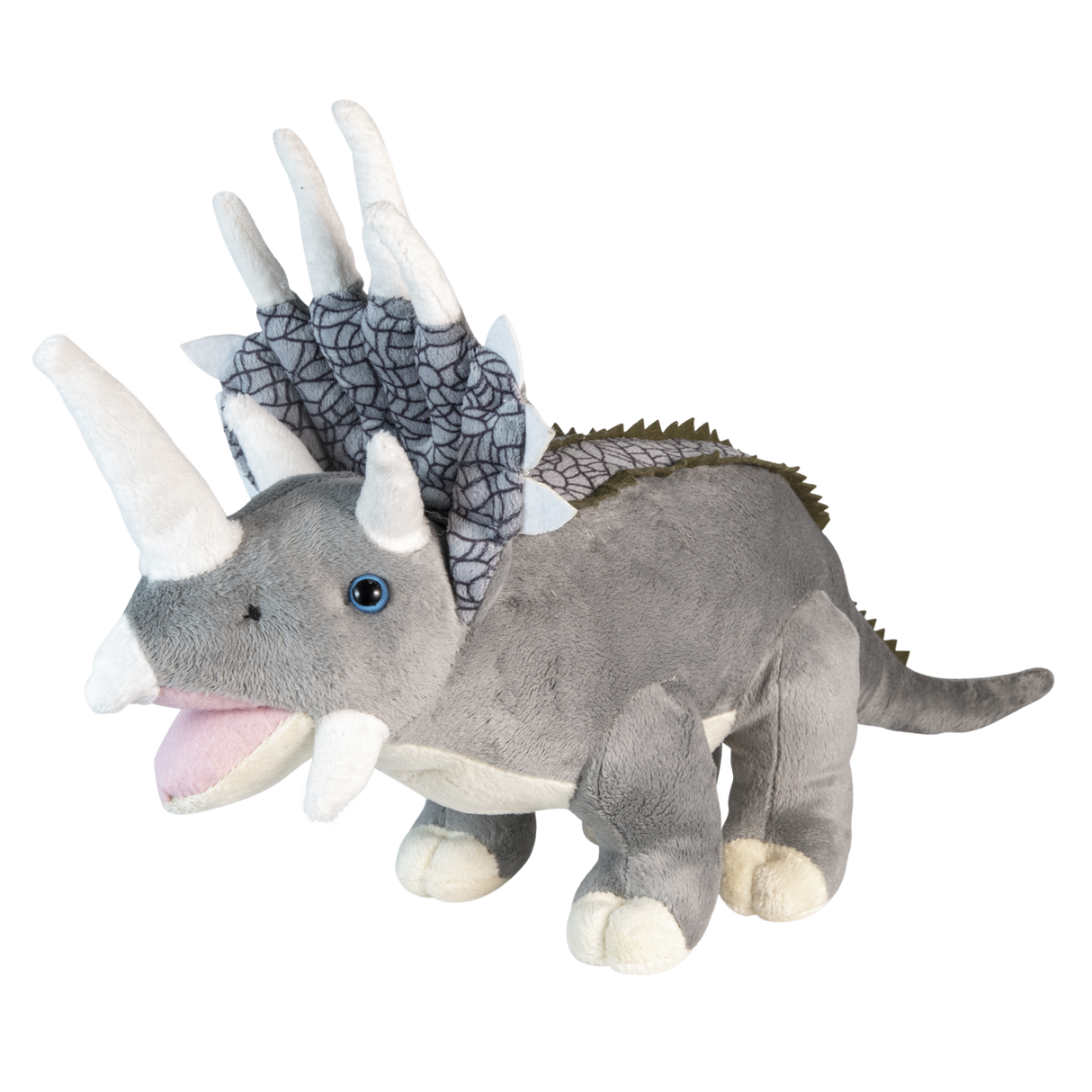 Large Triceratops - (Cable Tie Back)