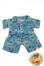 Blue Pyjamas 16"