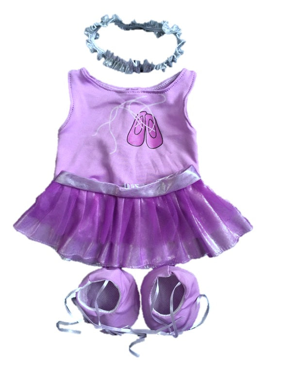 Purple Ballerina 16" Teddy Tastic