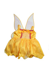 Yellow Butterfly Dress 16"