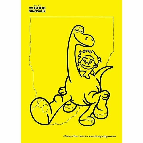 A4 Disney Good Dino - Arlo Sand Art Picture (25 Pack)