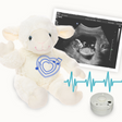 Cottonball the Lamb 16" Baby Heartbeat Bear