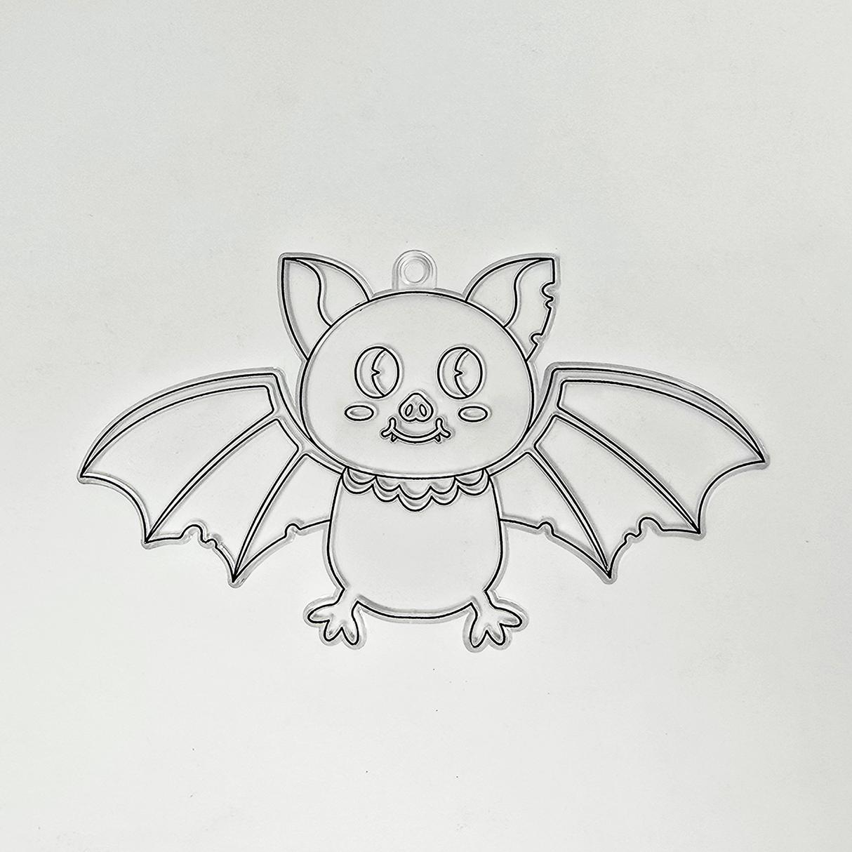 Suncatcher  -  Bat   -   Pack of 5 with Suction Hooks