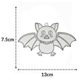 Suncatcher  -  Bat   -   Pack of 5 with Suction Hooks