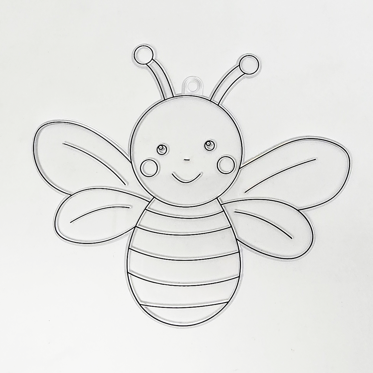 Suncatcher  -   Bee  -  Pack of 5 with Suction Hooks