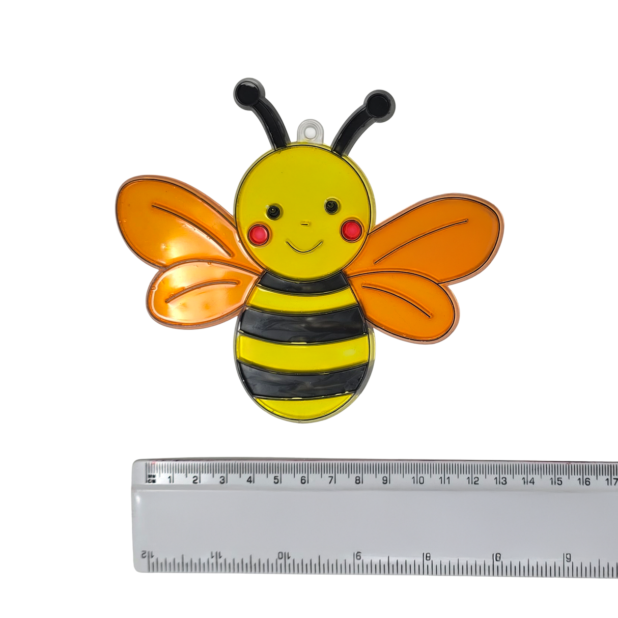 Suncatcher  -   Bee  -  Pack of 5 with Suction Hooks